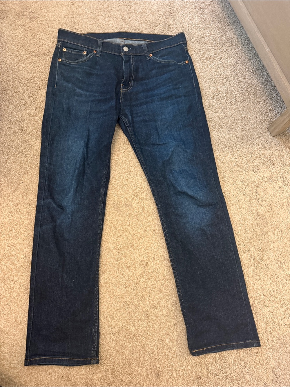 Levi's Men's Indigo Straight Leg Jeans